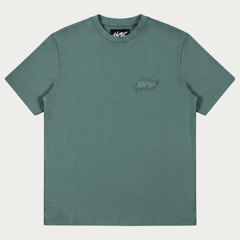 DARK GREEN BASIC TEE