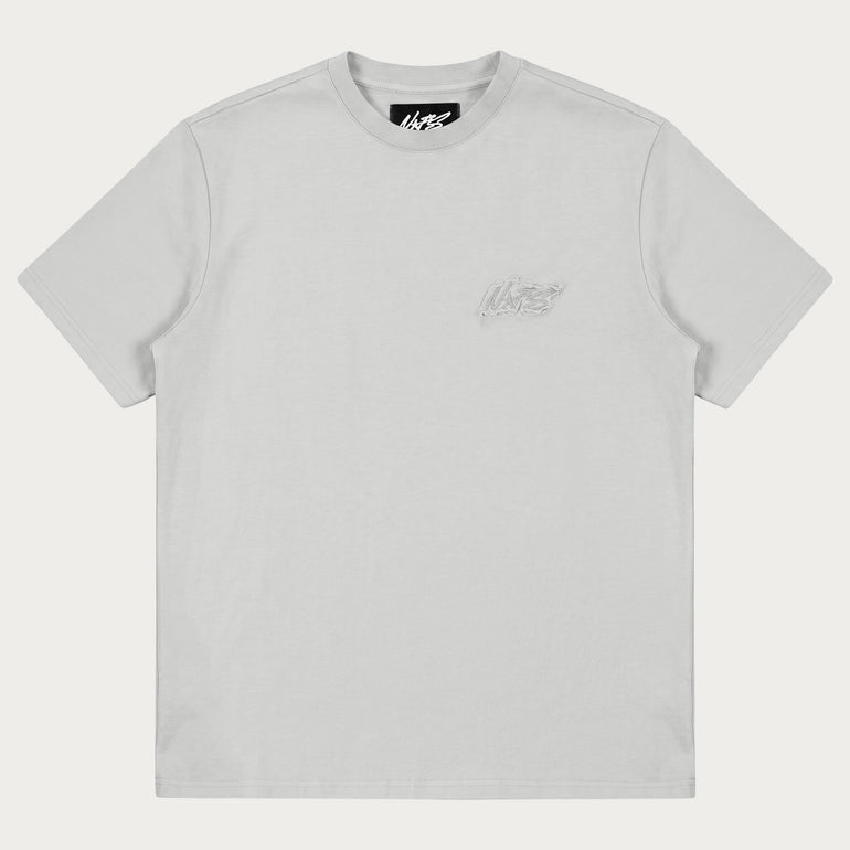 LIGHT GREY BASIC TEE