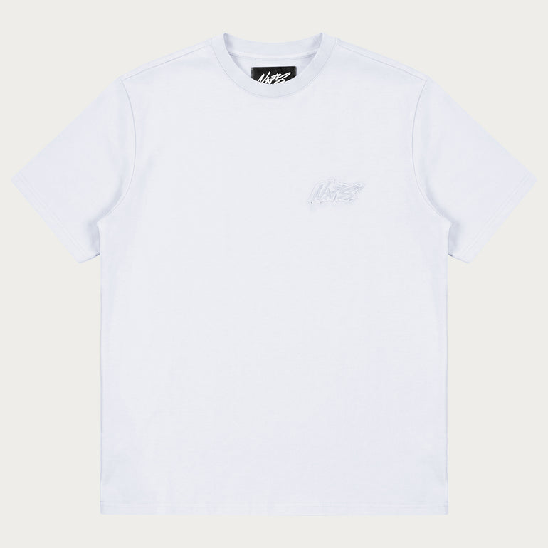 WHITE BASIC TEE