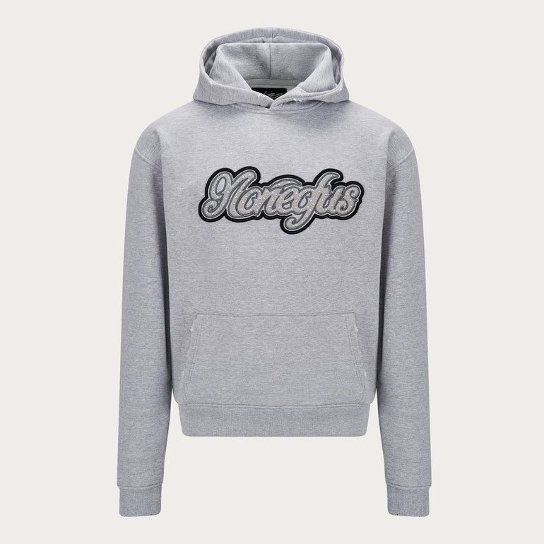 PATCH HOODIE GREY