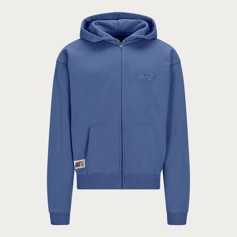 ROYAL BLUE BASIC ZIP HOODIE
