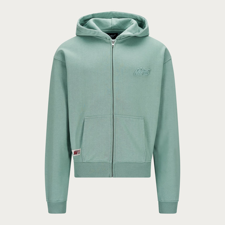 MINT BASIC ZIP HOODIE