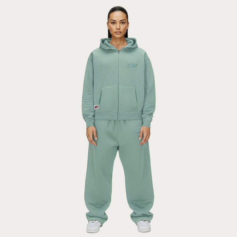 MINT BASIC ZIP HOODIE